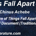 Significance of "Things Fall Apart" as a Social Document (Traditional Igbo Life)