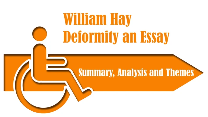 William Hay Deformity an Essay | Summary, Analysis, Themes