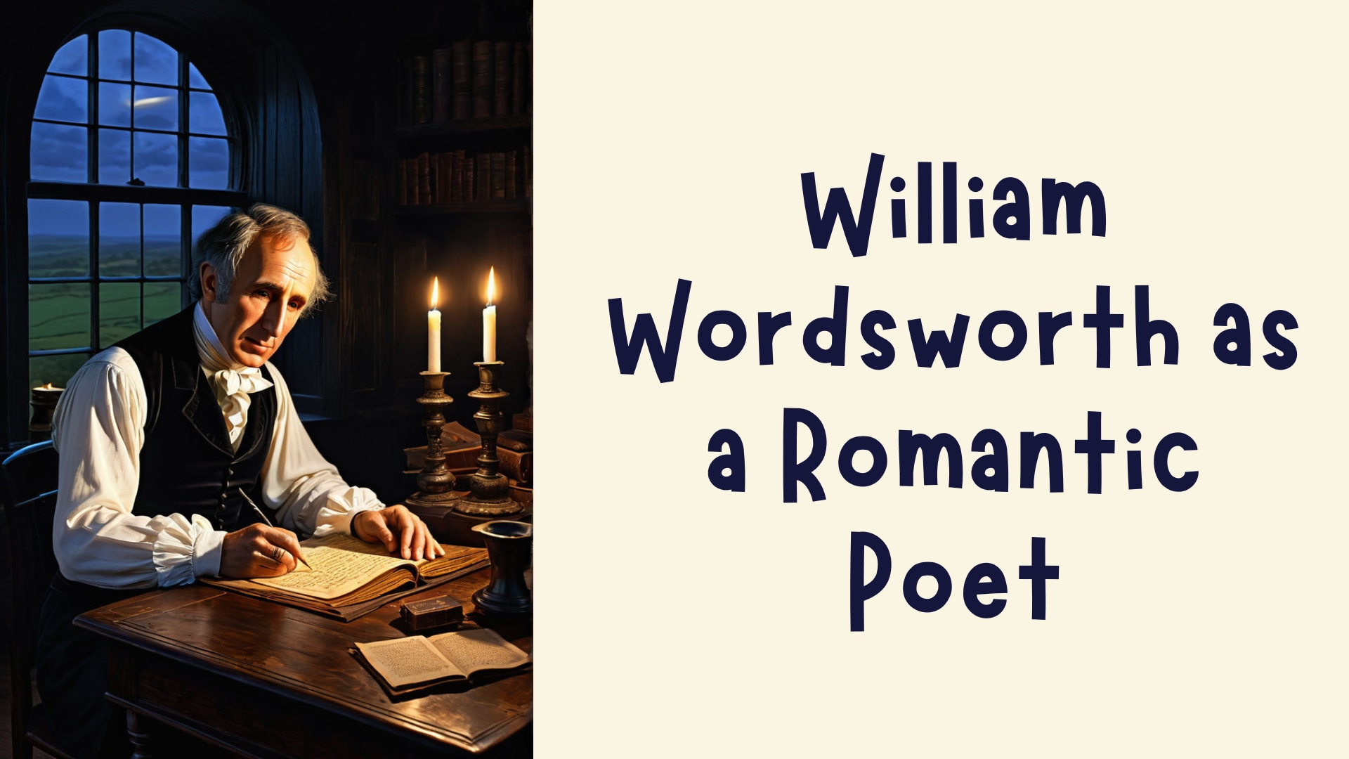 William Wordsworth as a Romantic Poet